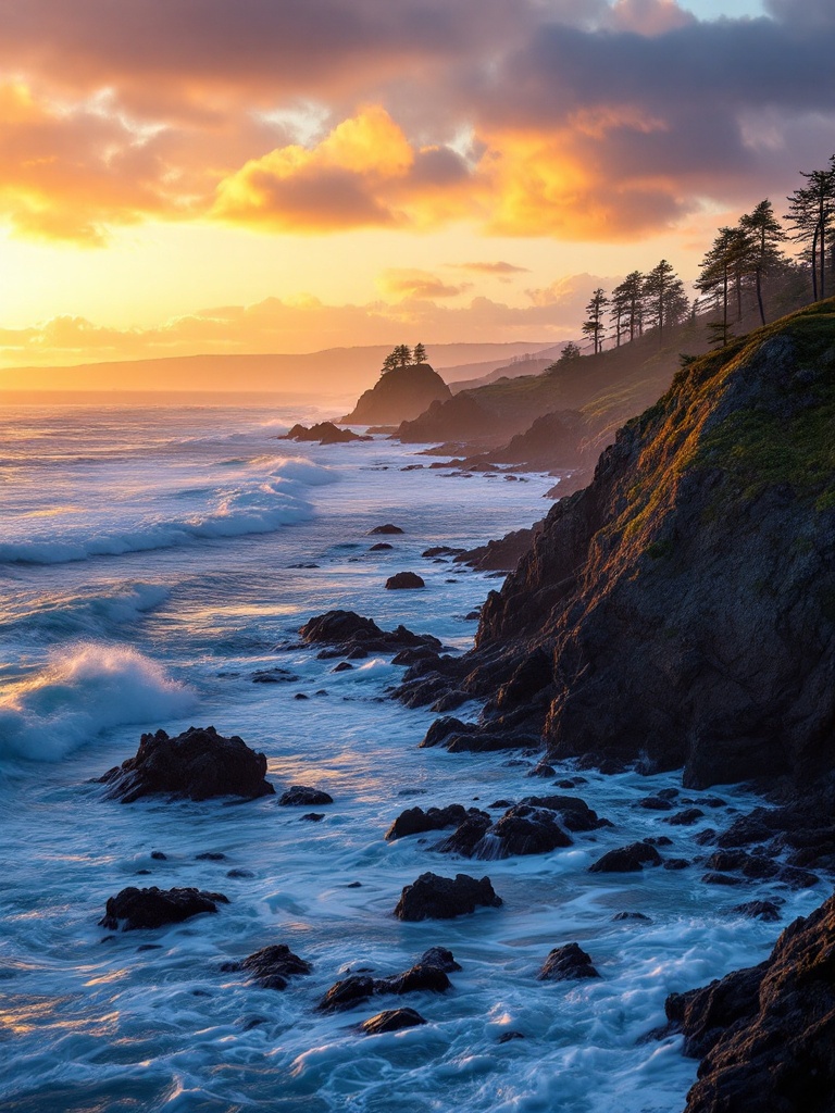 Oregon Coast Golden Hour